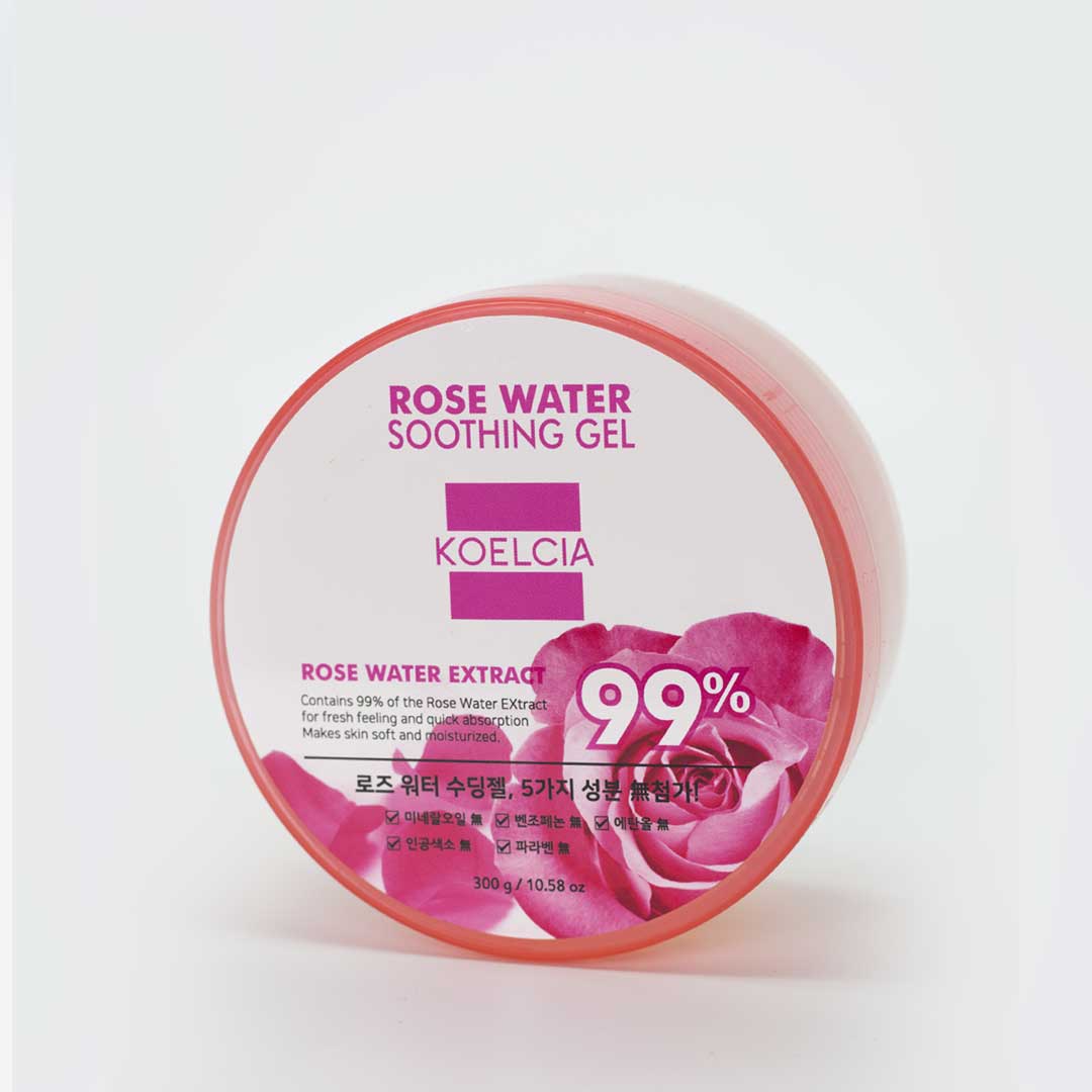 Koelcia rose water soothing gel – 300gm