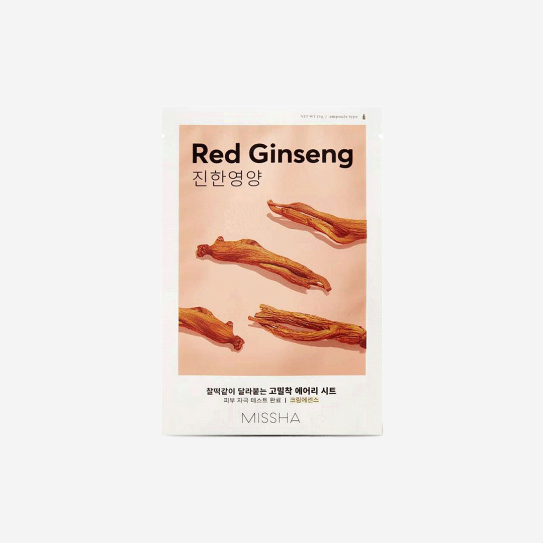Missha-Airy-Fit-Sheet-Mask-Red-Ginseng